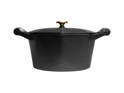 Finex 5 Quart Cast Iron Dutch Oven In Black