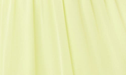 By Design France Long Sleeve Chiffon Maxi Dress In Yellow