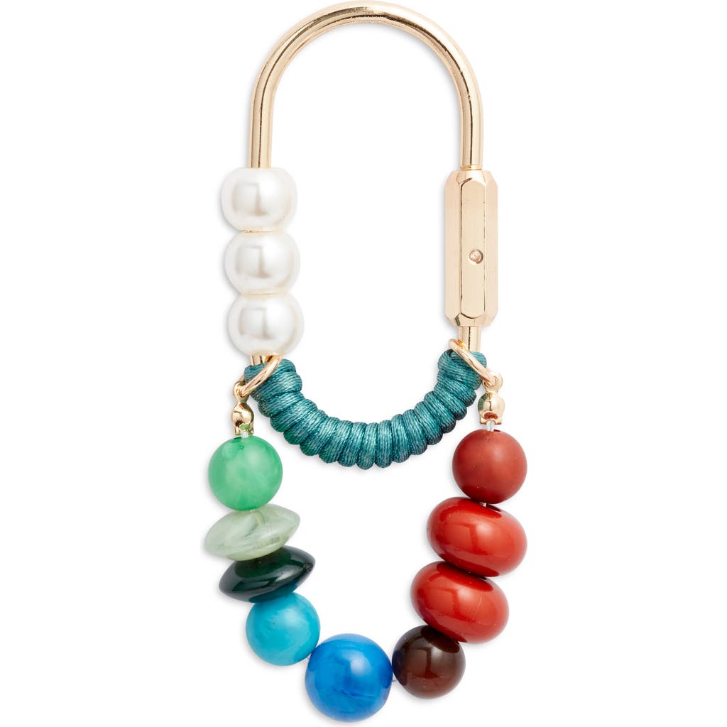 Chelsea28 Beaded Carabiner Bag Charm In Multi