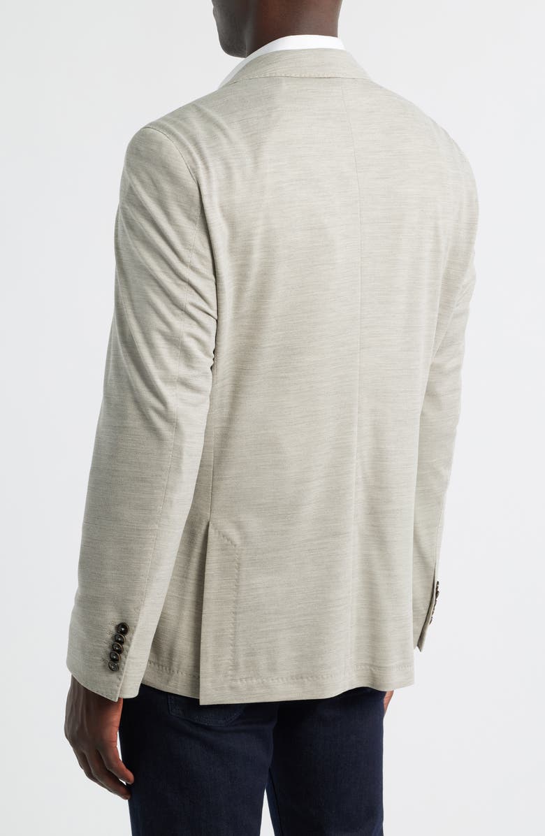 BOSS Jeff Regular Fit Beige Wool Mélange Sport Coat, Alternate, color, Beige/ Khaki