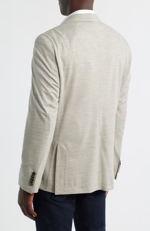 Hugo Boss Boss Jeff Regular Fit Beige Wool Mélange Sport Coat In Neutral