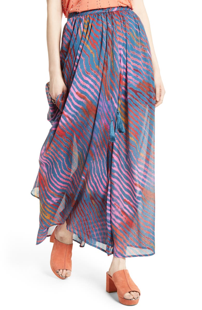 Free People True To You Maxi Skirt, Alternate, color, 