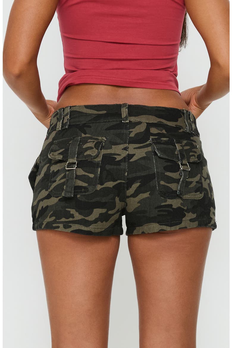 Remix Micro Cargo Shorts, Alternate, color, CAMO