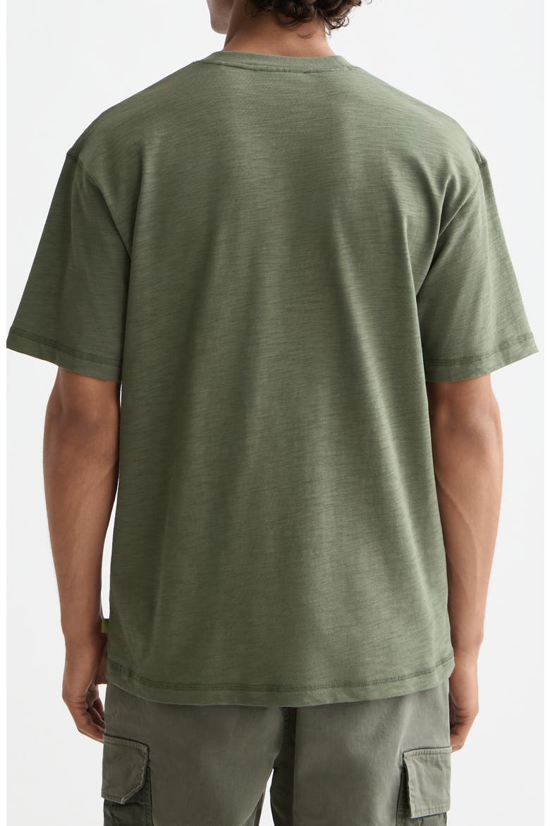 Relaxed Fit Slub Cotton Pocket T-Shirt, Alternate, color, THYME
