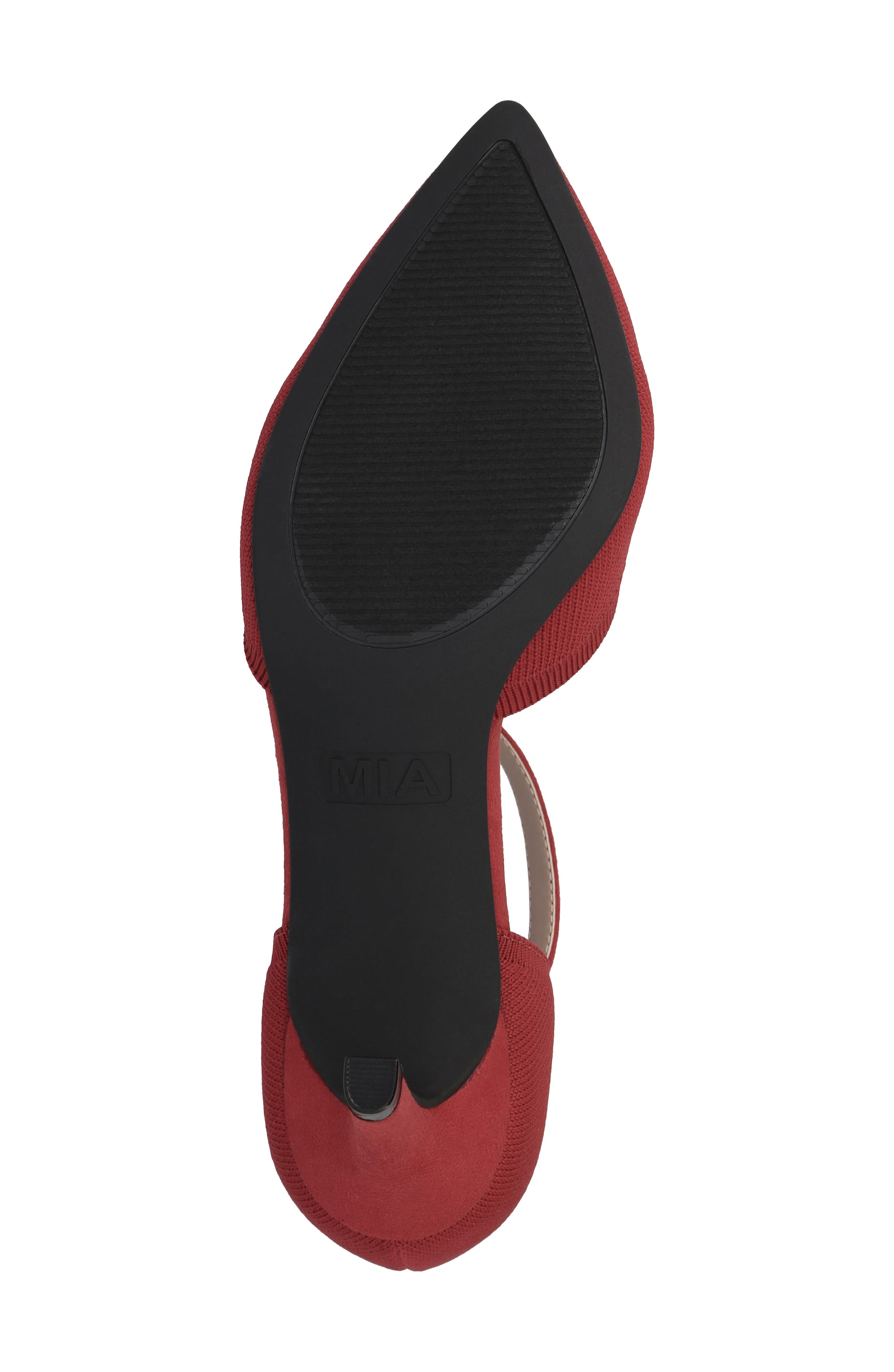 MIA Bivi Ankle Strap Pump, Alternate, color, Red