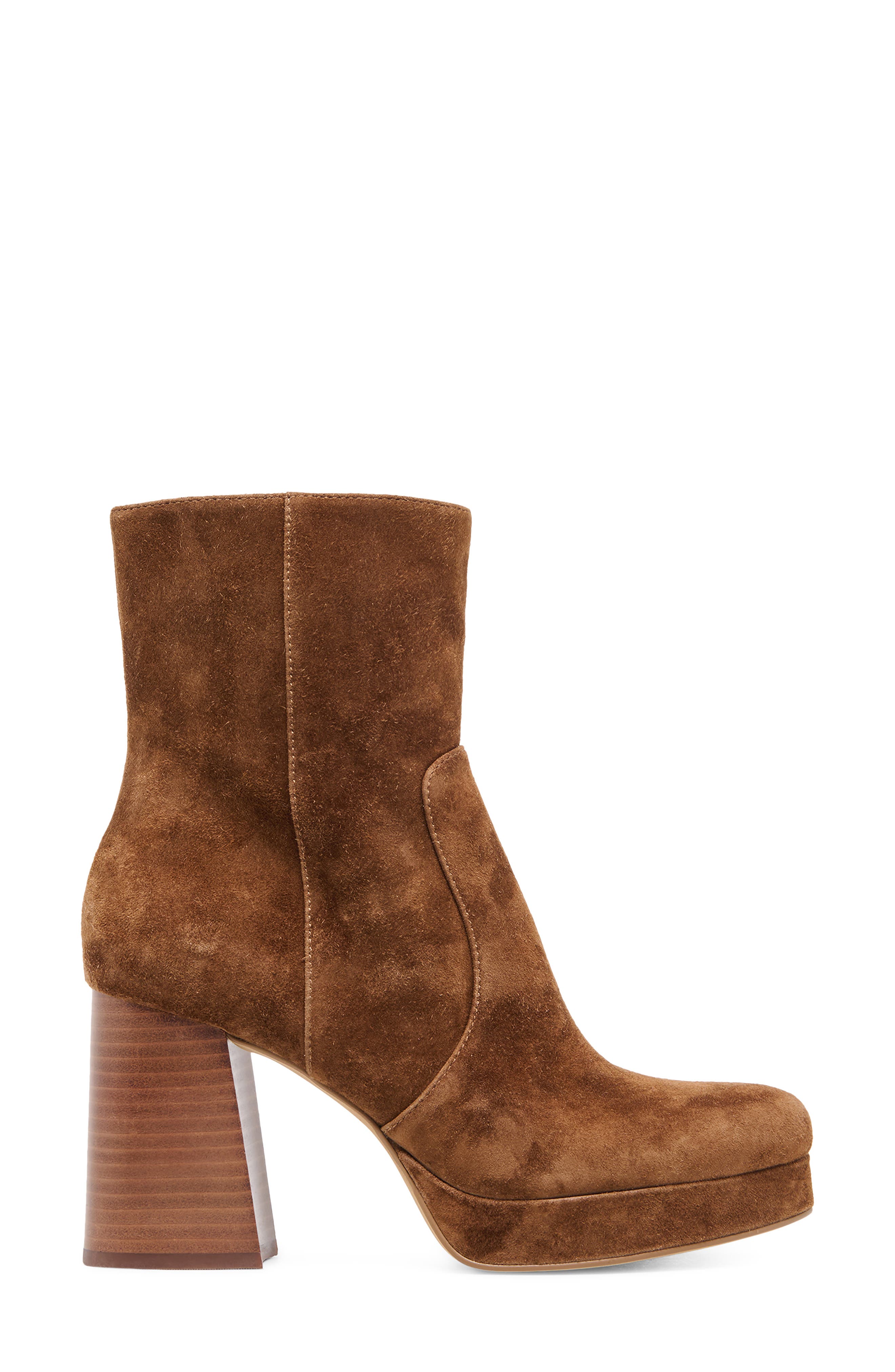 Valary Bootie, Alternate, color, COCOA SUEDE