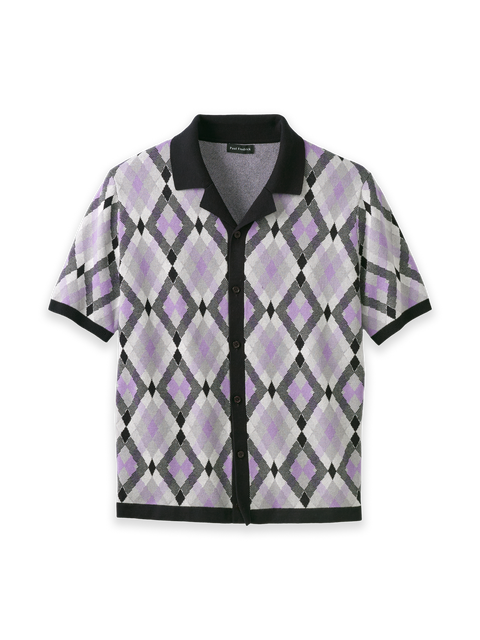 Cotton Button Front Camp Sweater