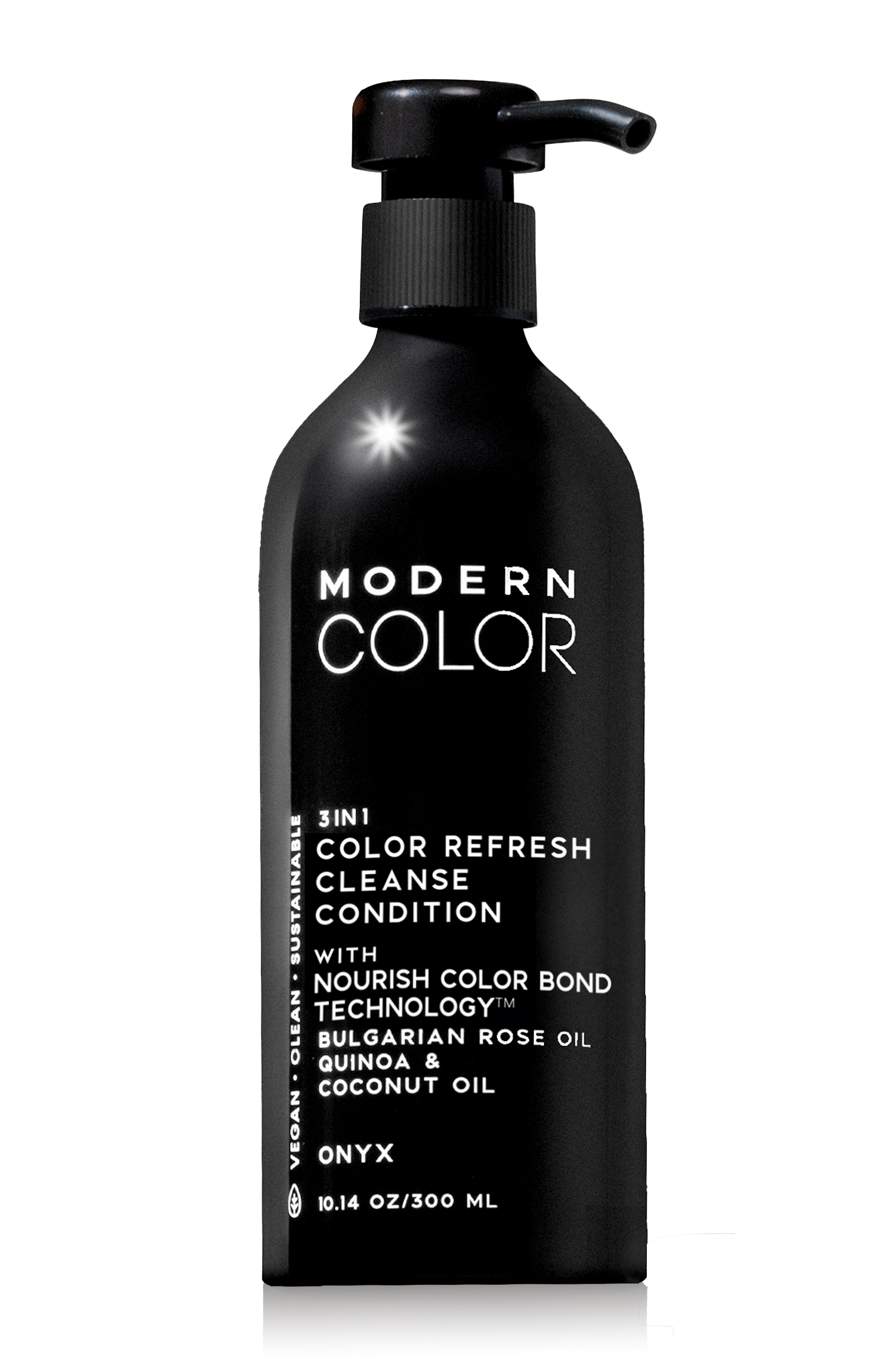 Modern Color Onyx 3-In-1 Hair Color Refresh Cleanse Conditioner in Single 