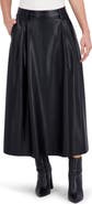 Ookie & Lala Supersoft Faux Leather Midi Skirt