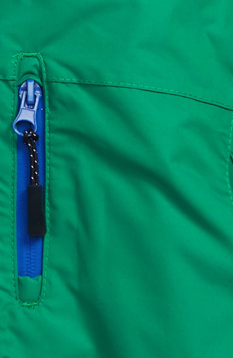 Mini Boden Polar Bear Waterproof Hooded Jacket, Alternate, color,