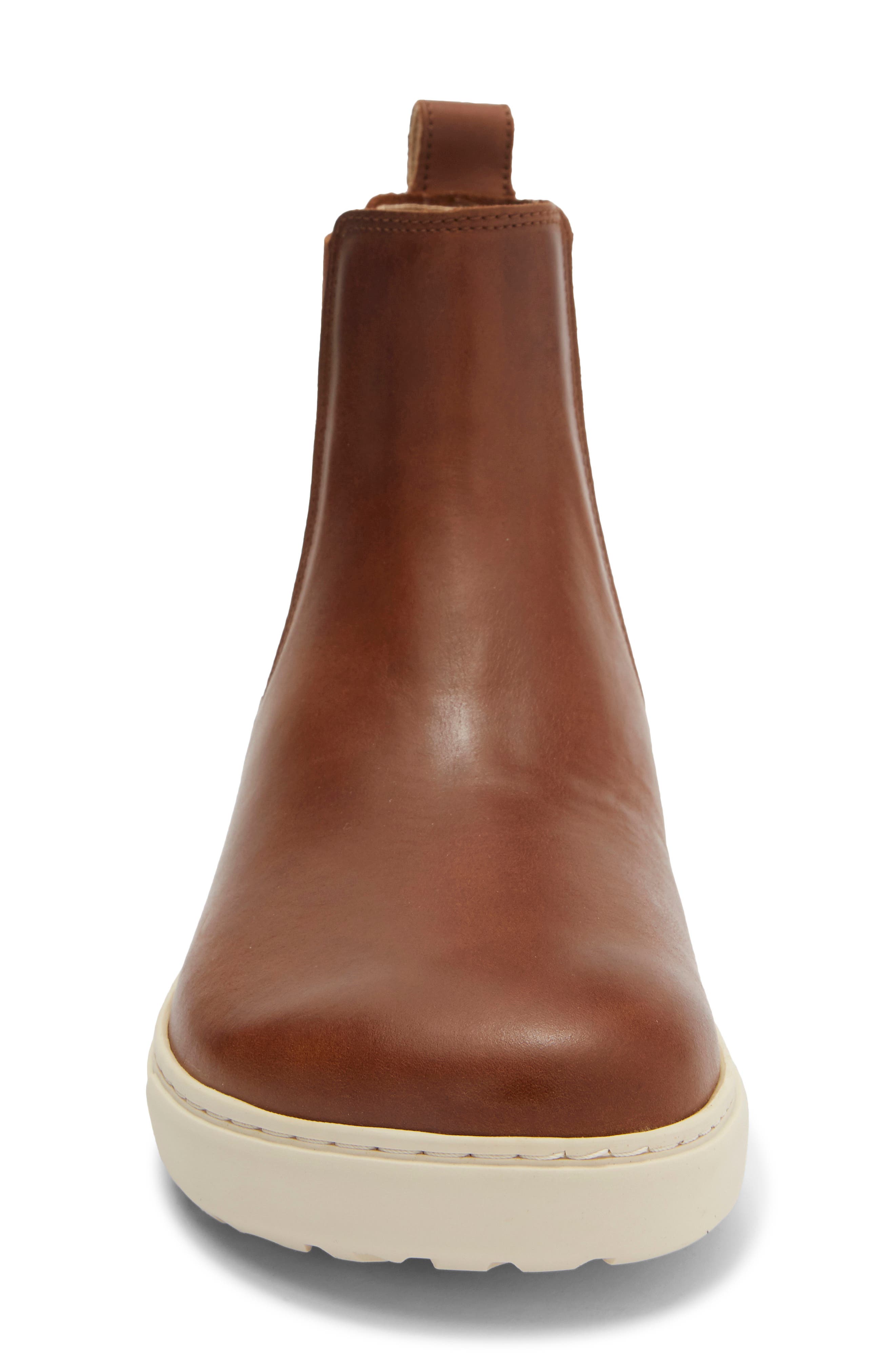 Birkenstock Bend Chelsea Boot, Alternate, color, Cognac