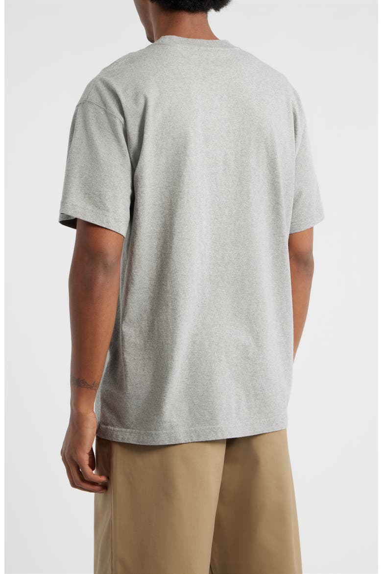 Heavy Duty Organic Cotton Graphic T-Shirt, Alternate, color, GREY HEATHER
