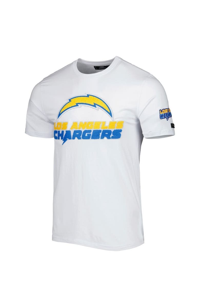 PRO STANDARD Men's Pro Standard White Los Angeles Chargers Mash Up T-Shirt, Alternate, color, White