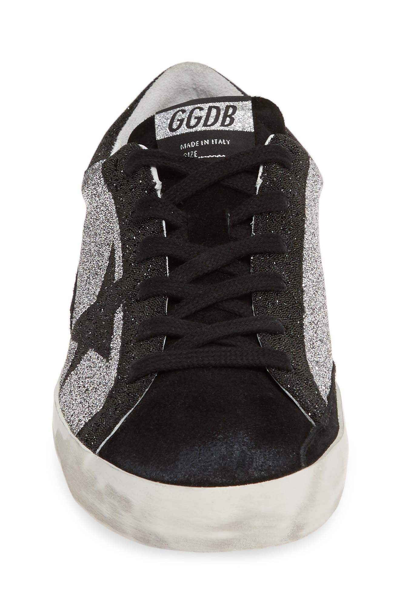 Golden Goose Superstar Swarovski Crystal Embellished Sneaker, Alternate, color, 