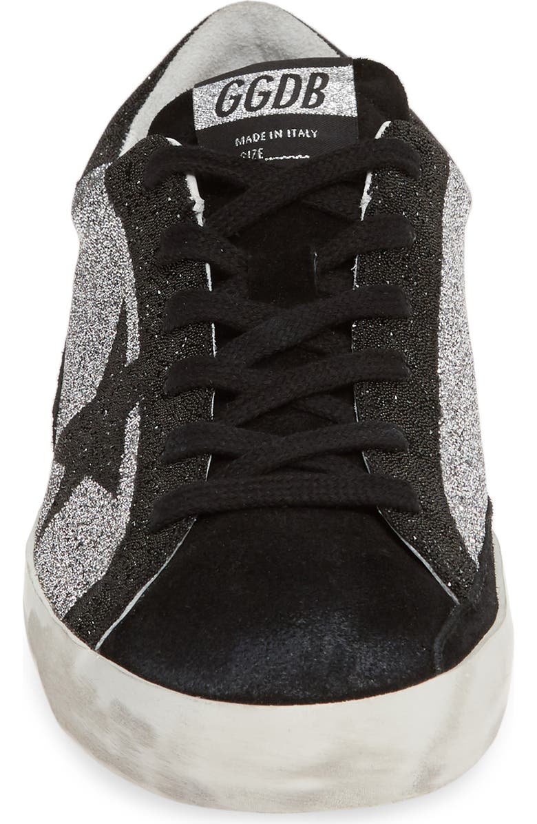Golden Goose Superstar Swarovski Crystal Embellished Sneaker, Alternate, color,