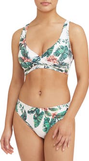 Sea Level High Cut Bikini Bottoms