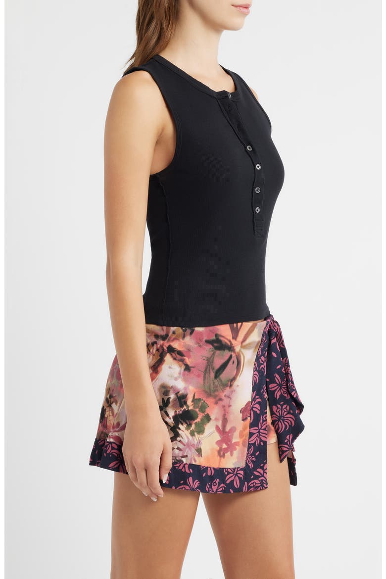Jamie Rib Tank, Alternate, color, PITCH BLACK