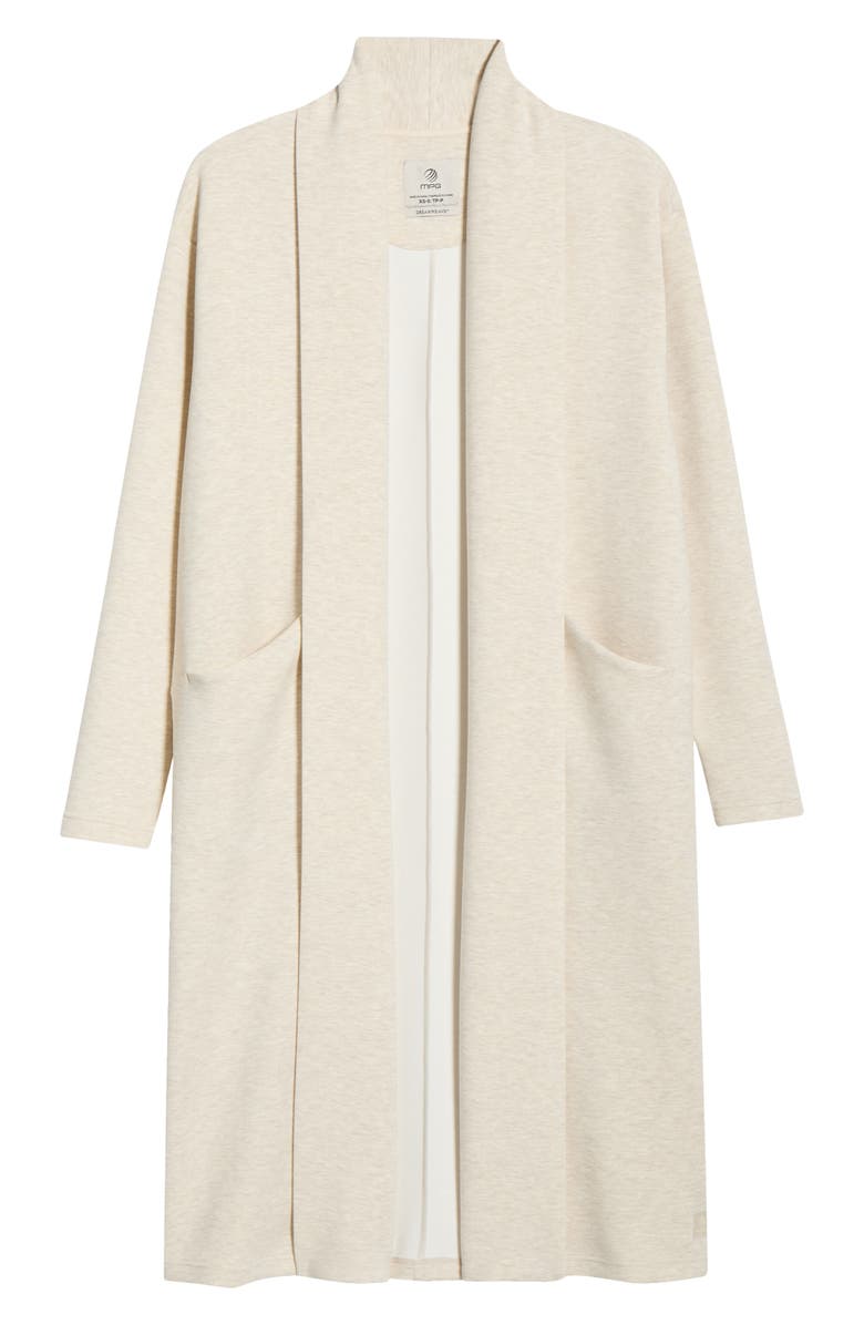 MPG Dreamweave<sup>™</sup> Long Cardigan, Main, color, Heather Brown Rice