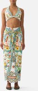 Camilla Layered Long Sarong W Tie Front