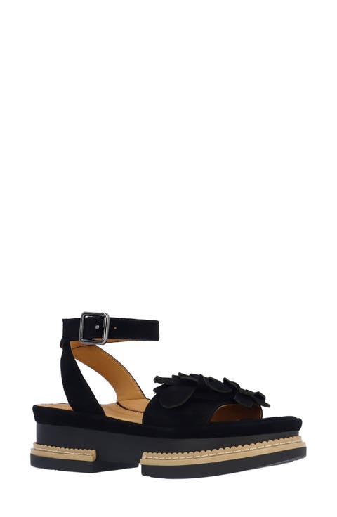 Alaric Ankle Strap Platform Sandal (Women)