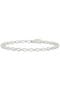 Diamond Cut And Hearts Bracelet