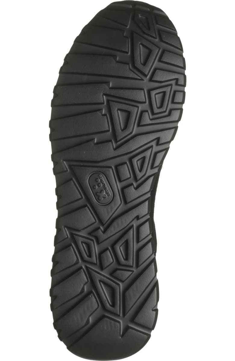 Magnanni Fado Perforated Sneaker, Alternate, color, Black / Black