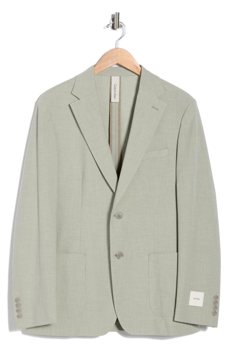 Two-Button Sport Coat, Alternate, color, LIGHT GREEN