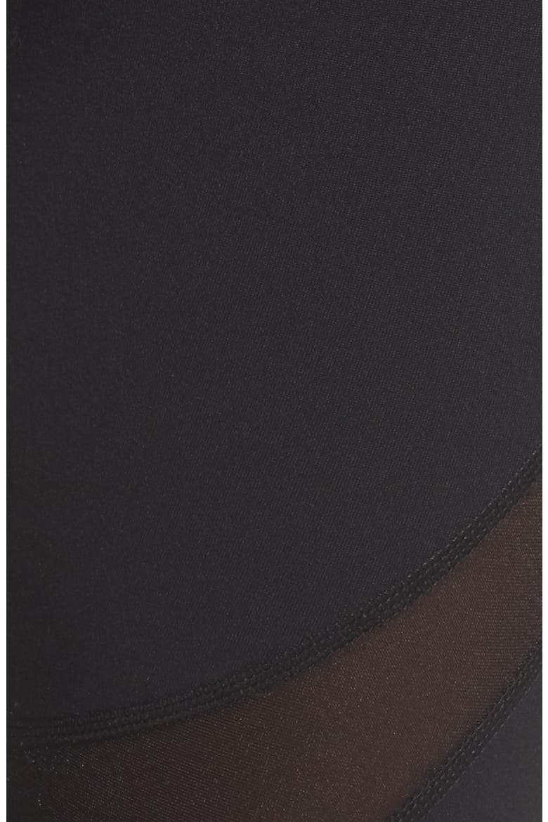 Knock Out High Waist Leggings, Alternate, color, BLACK