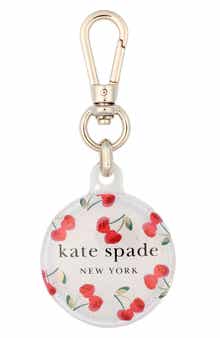 cherry dot AirTag key chain charm