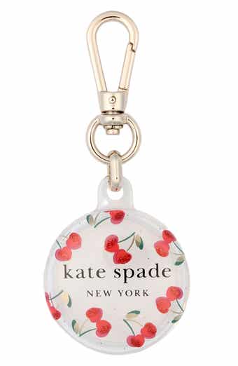 cherry dot AirTag key chain charm