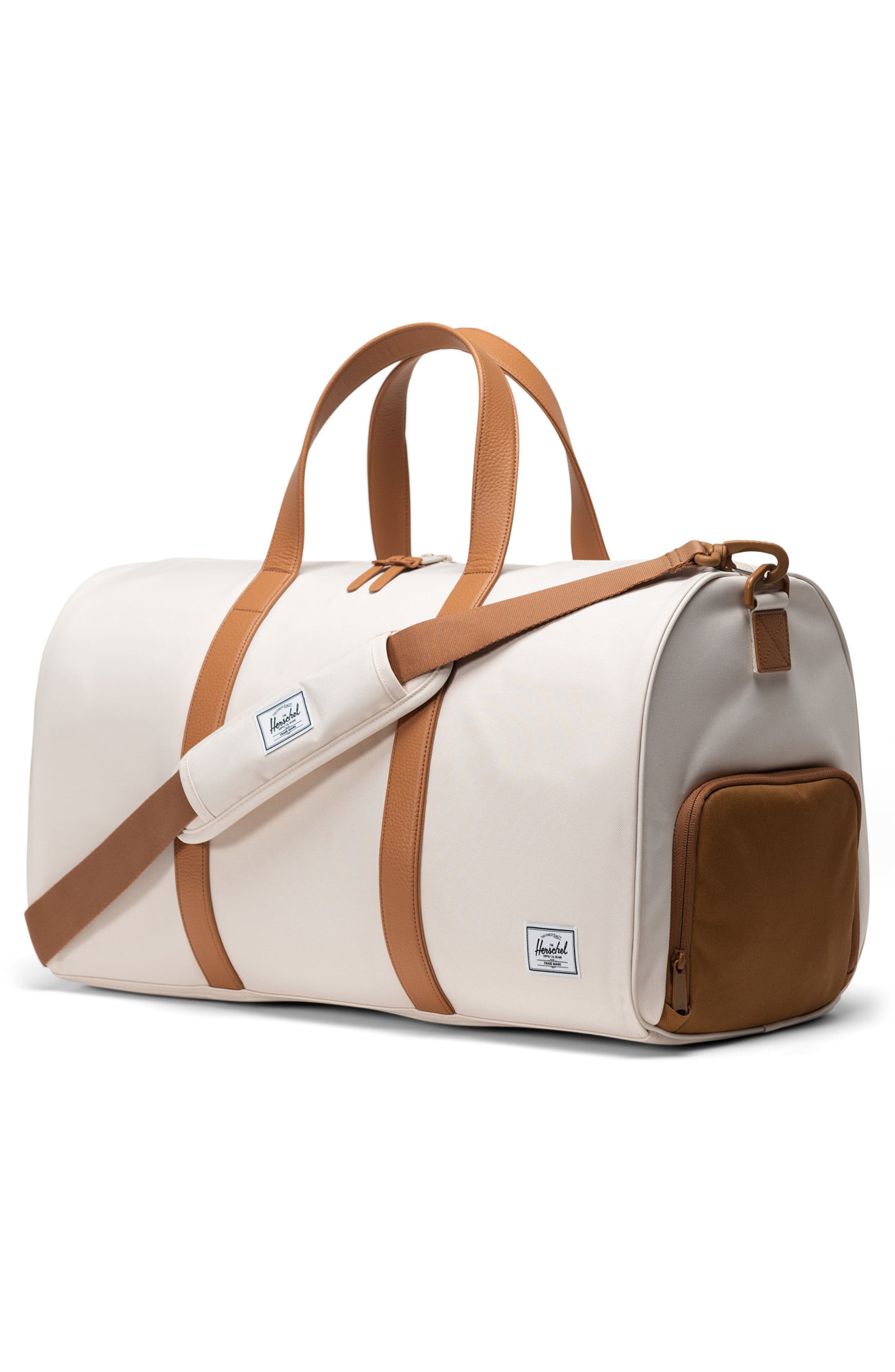 Novel Duffel Bag, Alternate, color, WHITECAP GRAY/ RUBBER
