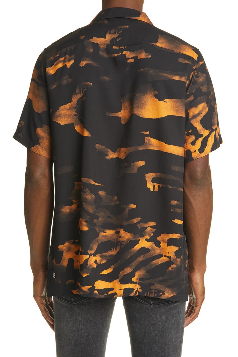 Life Resort Short Sleeve Button-Up Shirt, Alternate, color, MULTI CO