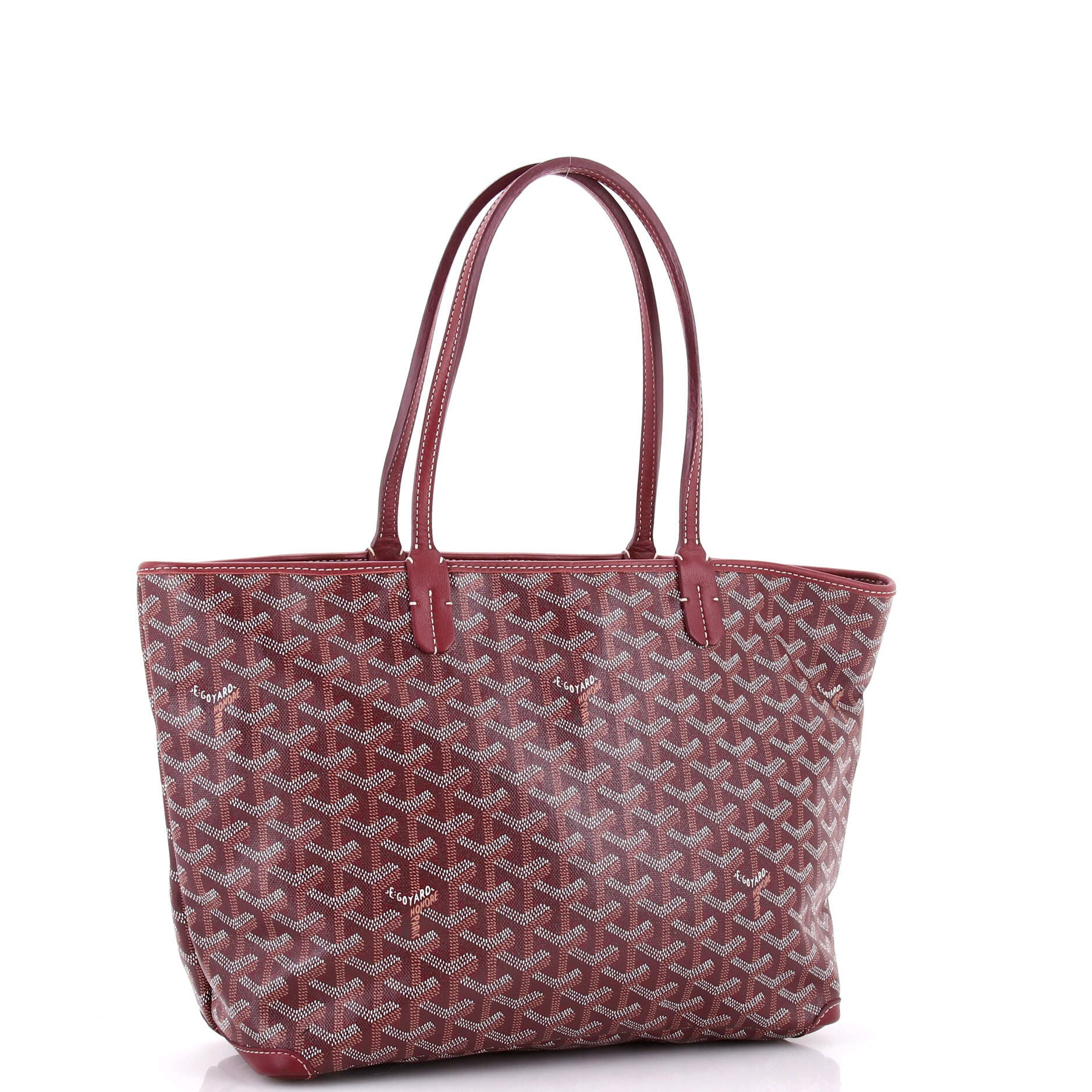 81036096 Artois Tote Coated Canvas PM, Alternate, color, Burgundy