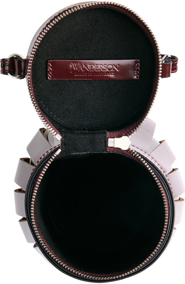 JW Anderson Tassel Leather Bucket Bag, Alternate, color,