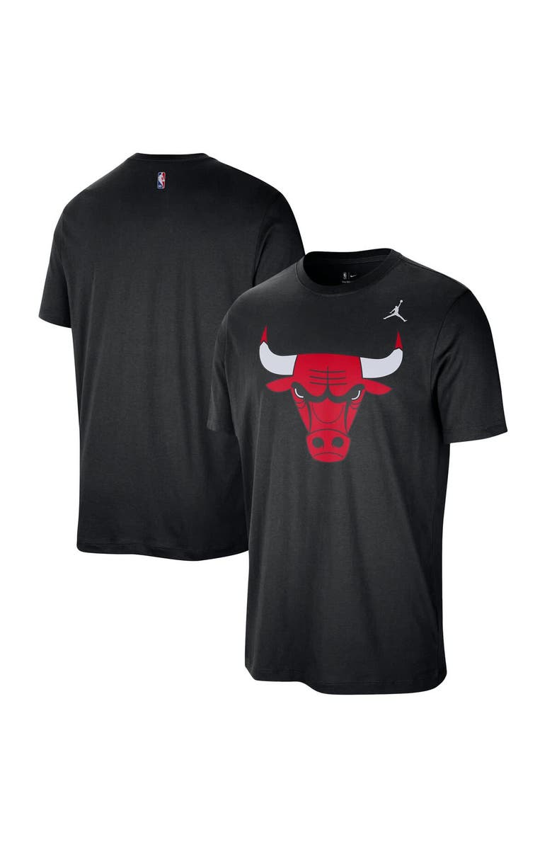 Jordan Brand Men's Jordan Brand Black Chicago Bulls Statement Edition Essential T-Shirt, Main, color, Black