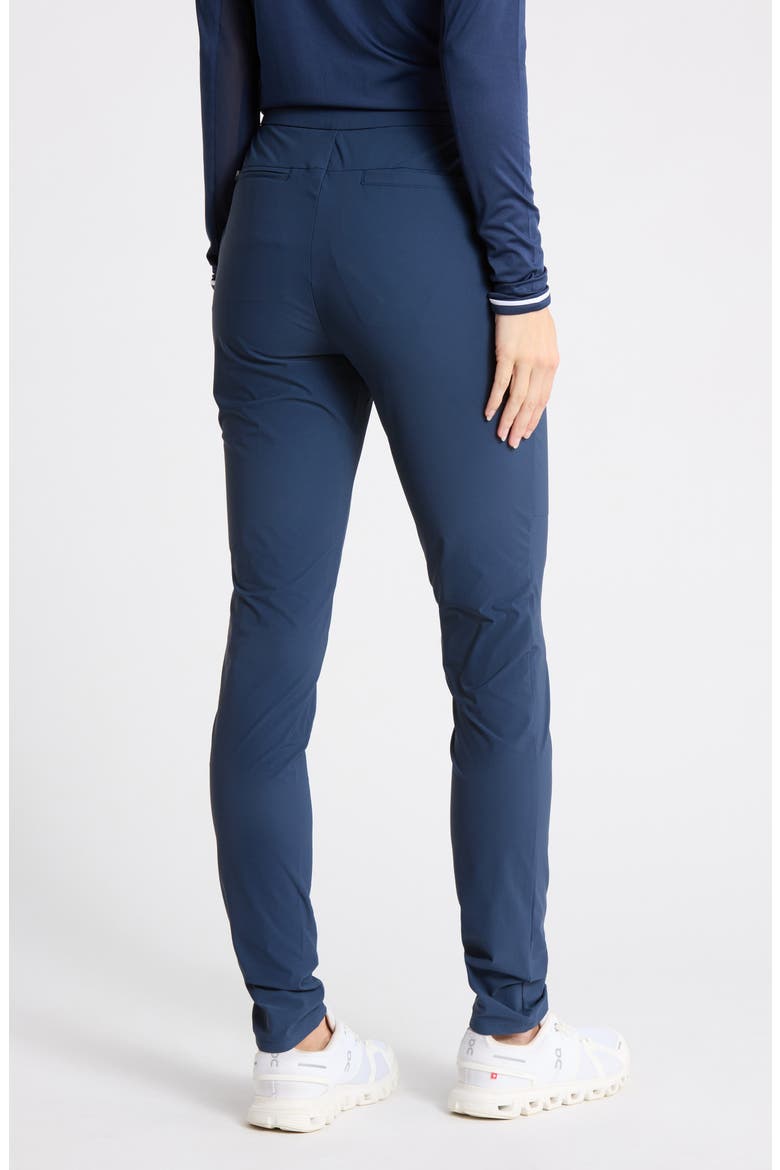 Dobby Back Slim Performance Pants, Alternate, color, BLACK IRIS