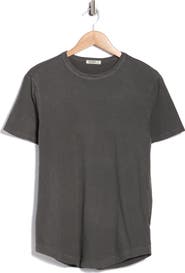 BUCK MASON PIMA CURVED HEM TEE
