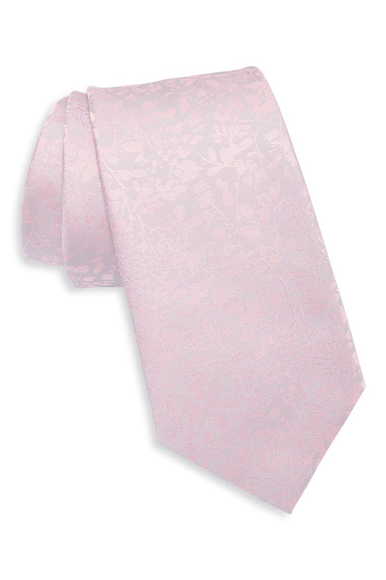 Benedict Floral Tie, Main, color, PINK