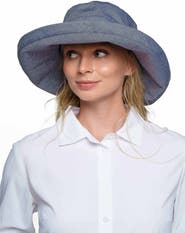 Coolibar Women's Sydney Kettle Brim Hat, UPF 50+ Sun Protection