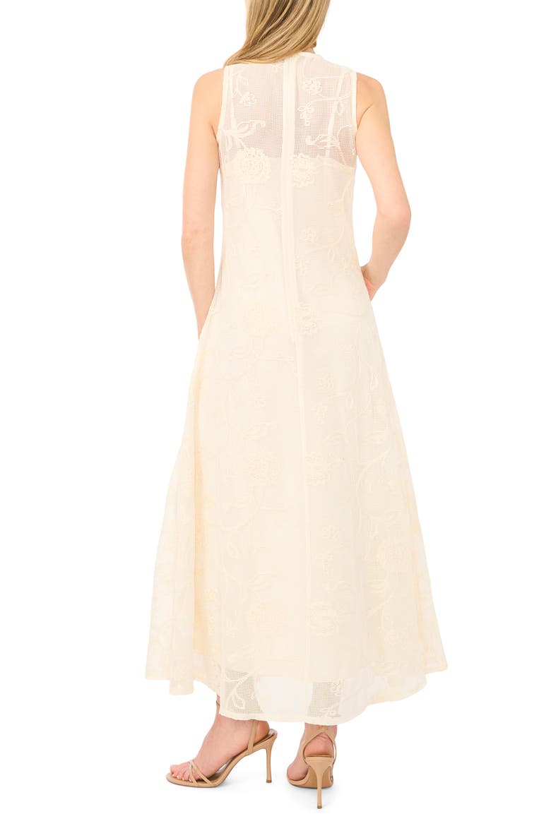 Mimi Mesh Sleeveless Dress, Alternate, color, NEW IVORY