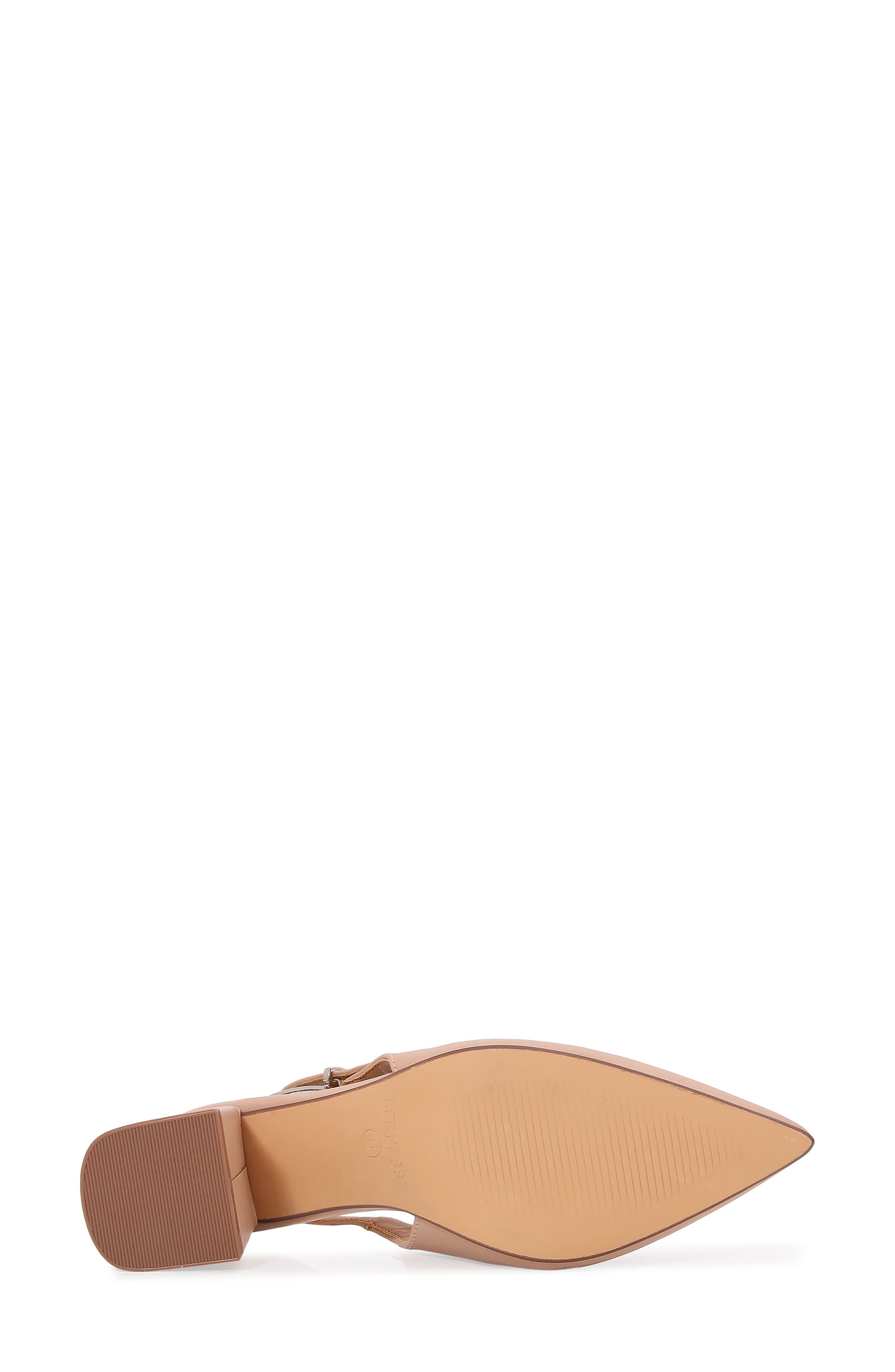 Pointed Toe Slingback Pump, Alternate, color, BEIGE