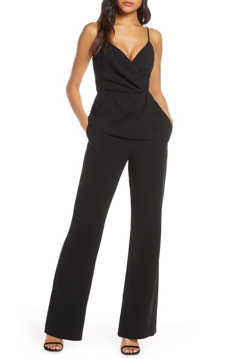 Raja Two-Piece Jumpsuit, Main, color, BLACK