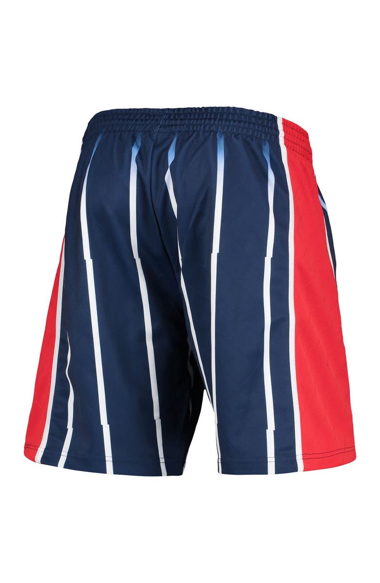 Mitchell & Ness Men's Mitchell & Ness Blue Houston Rockets 1996 Hardwood Classics 75th Anniversary Swingman Shorts, Alternate, color, Blue