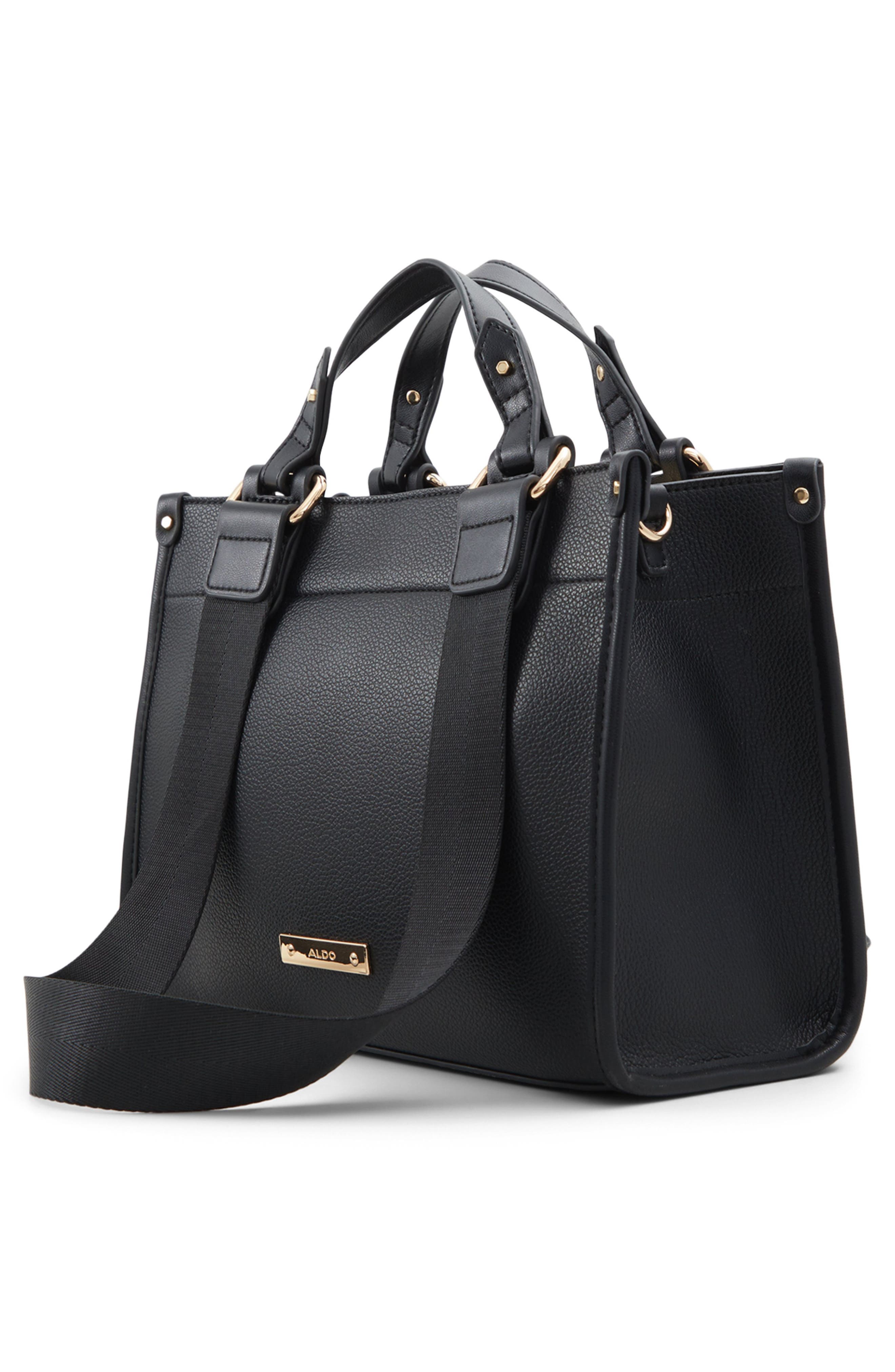 ALDO Adaluna Faux Leather Satchel, Alternate, color, 