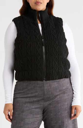 Prudence Reversible Puffer Sweater Vest