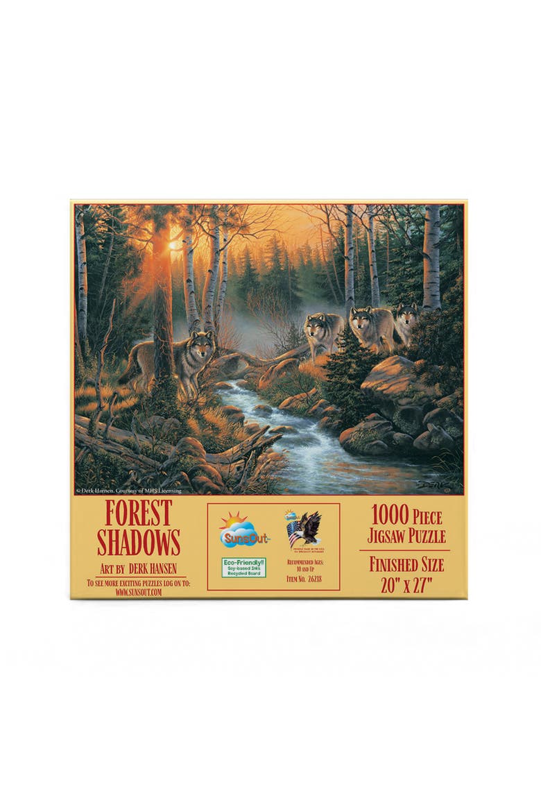Forest Shadows 1000 piece Jigsaw Puzzle for Adults, Alternate, color, Multicolor