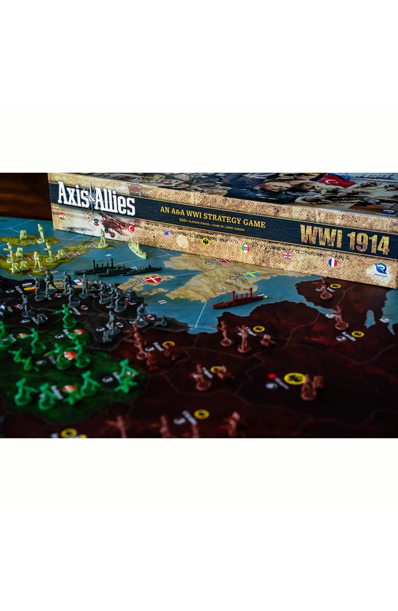 Renegade Game Studios Axis & Allies Wwi 1914 Strategy War Game, 28 Players, Alternate, color, 