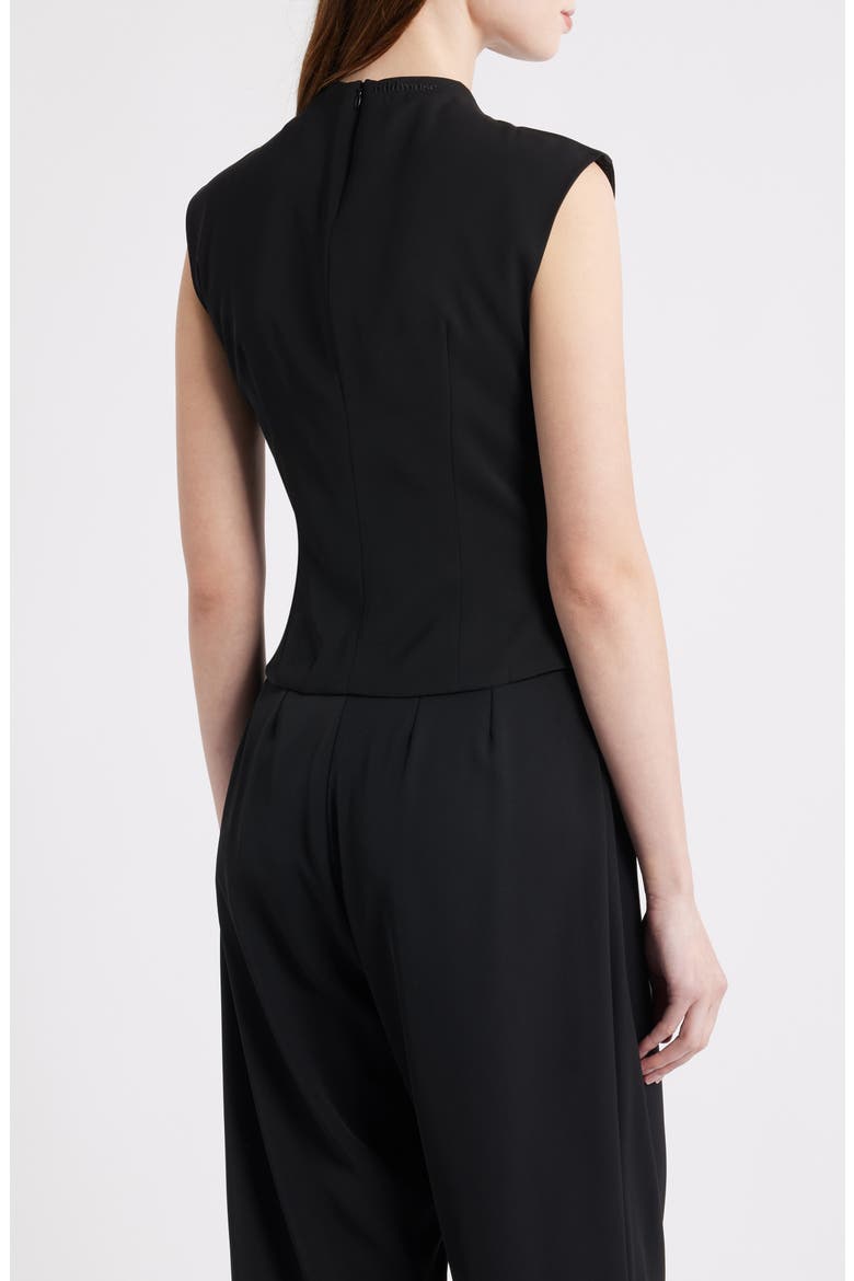 The Ultimate Muse Cap Sleeve Top, Alternate, color, BLACK