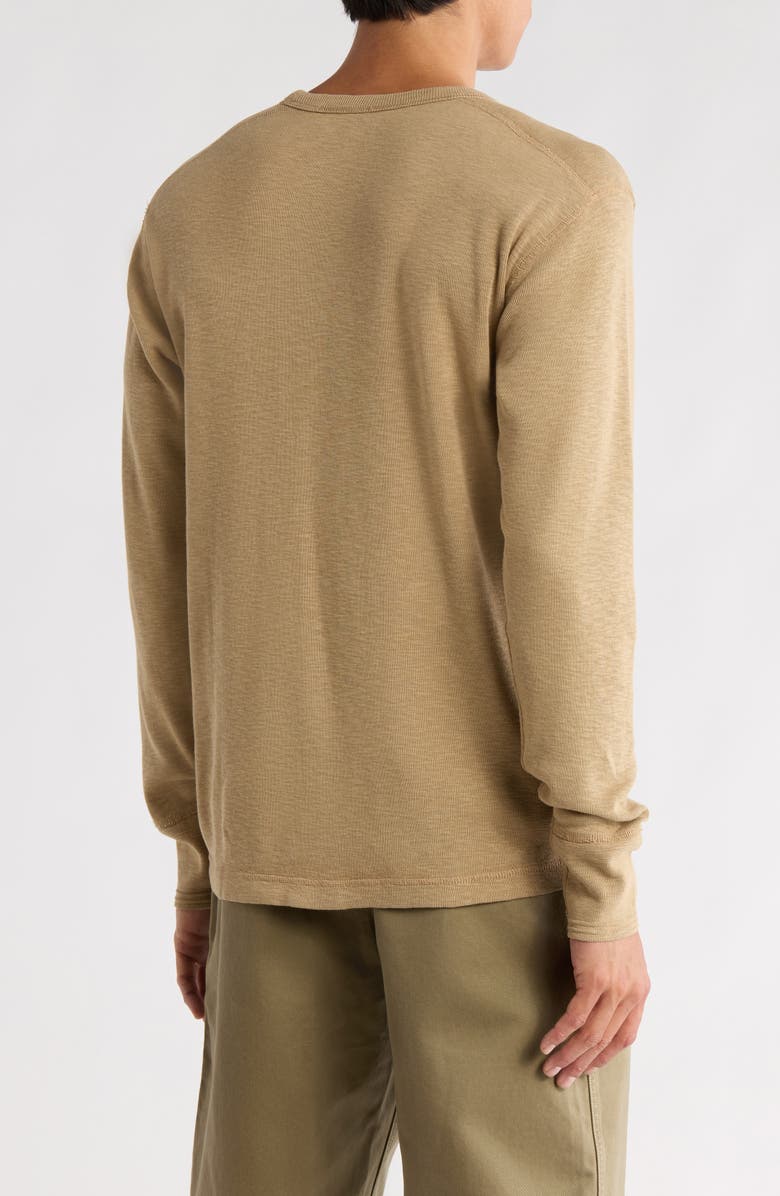 BUCK MASON Sidewinder Rib Crewneck Top, Alternate, color, Chicory