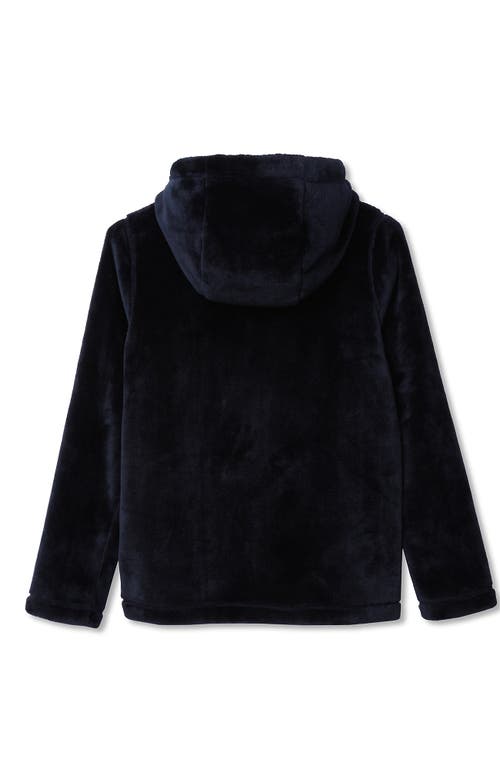 Lands' End Girls Softest Fleece Jacket In Blue
